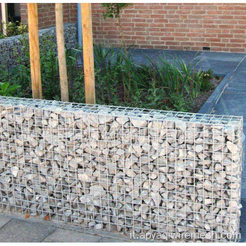 PVC Galvanized Essagonal Messh Stone